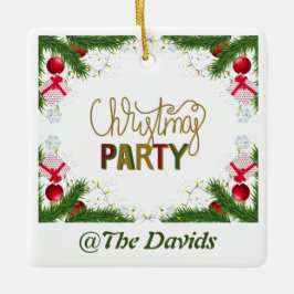 Anpassade jul Party Ornament