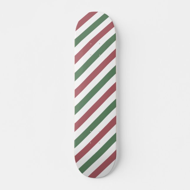 Anpassade jul Rand Mini Skateboard Bräda 18,5 Cm (Framsida)