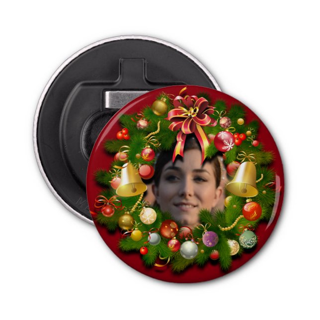 Anpassade Julfrö Flasköppnare (Framsidan)