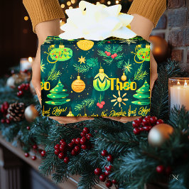 Anpassade julgranar och juldekorationer presentpapper
