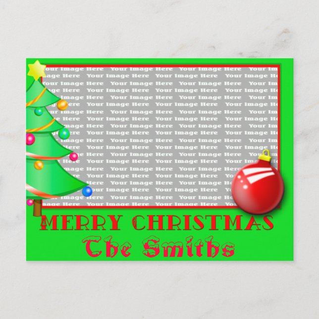 Anpassade julkort helg vykort (Framsida)