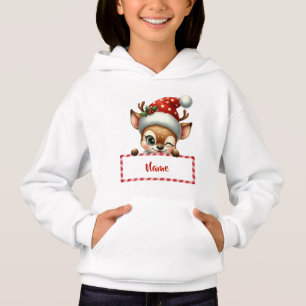 Anpassade Julrener och Candy cane T Shirt