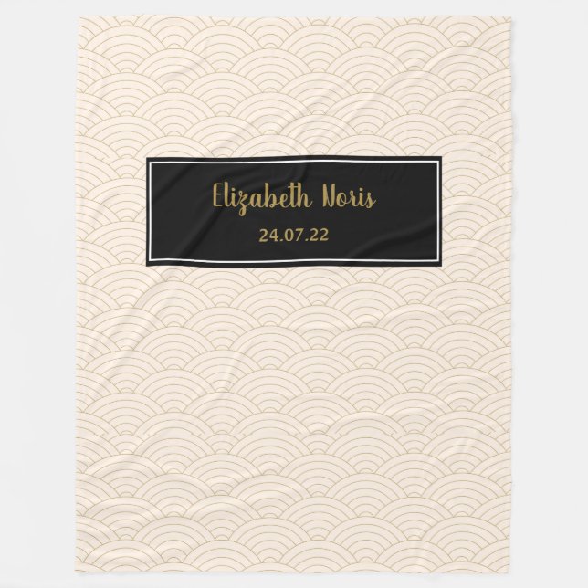 Anpassade JW Baptism-gåvor Fleecefilt (Framsidan)