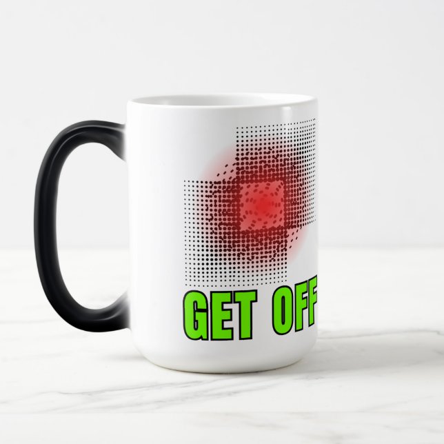 Anpassade Kaffe Mugg Photo & Tex (Vänster)