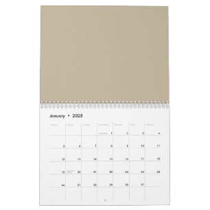 Anpassade kalendrar Tvåsidig layout Kalender