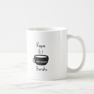Anpassade Kape Barako Kaffemugg