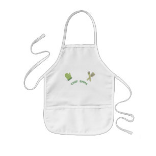 Anpassade Kids Apron Little Chef Barnförkläde