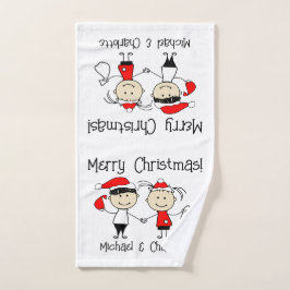 Anpassade Kids och Vuxen Par jul