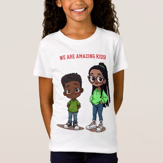 ANPASSADE Kids T-Shirt (Framsida)