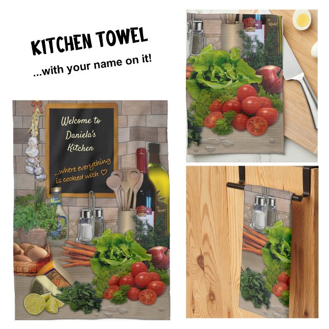 Anpassade Kitchen Towel Kökshandduk (Skapare uppladdad)