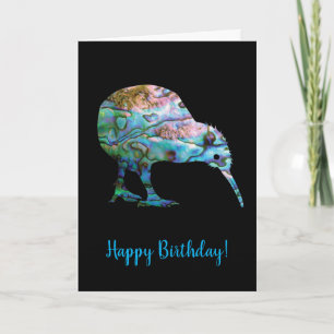 ANPASSADE KIWI BIRTHDAY KORT