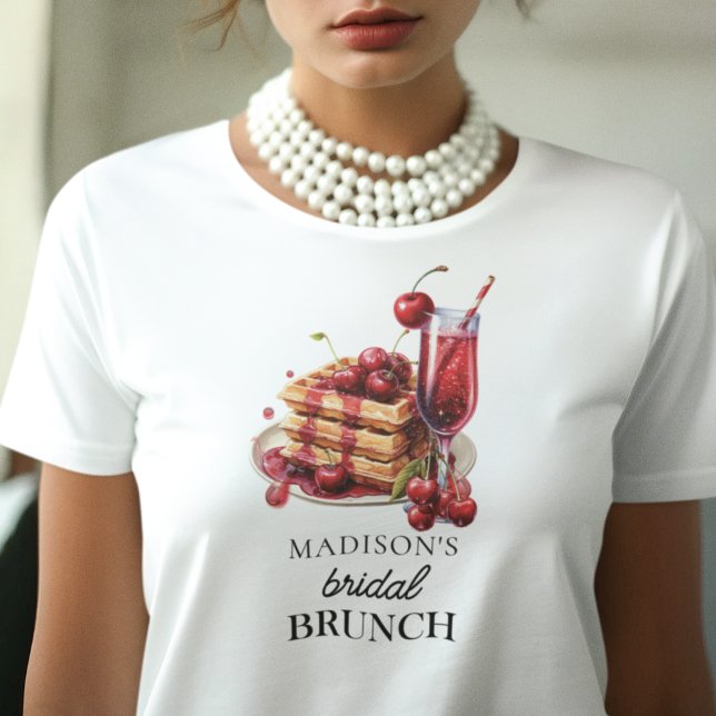 Anpassade kläder för bröllopsfest för bruden t shirt (Skapare uppladdad)