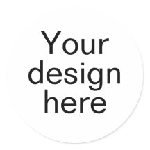 Anpassade, klassiska, runda etiketter