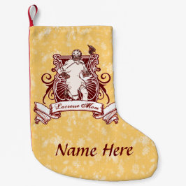 Anpassade Lacrosse Mamma, julklapp Liten Julstrumpa