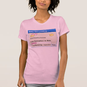 Anpassade - ladda för flicka tee shirt