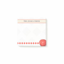 Anpassade lärare namn Apple Post-it Notes