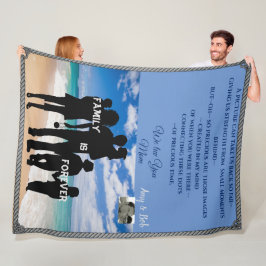 Anpassade LargeThrow - Loved Ones Gift Ideas Fleecefilt