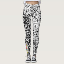 Anpassade Leggings PRÄGLADE MED SOCKER SKALLE