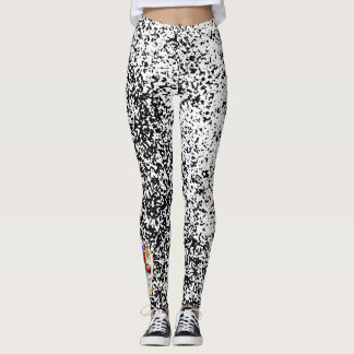 Anpassade Leggings PRÄGLADE MED SOCKER SKALLE