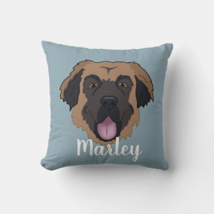 Anpassade Leonberger Kudde
