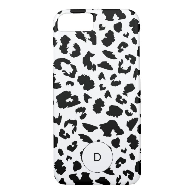Anpassade leopard Case-Mate iPhone skal (Baksida)