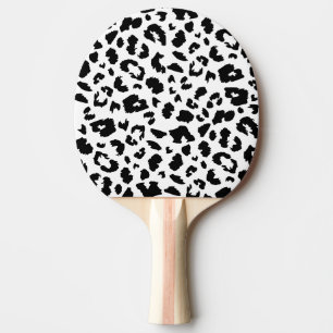 Anpassade leopard pingisracket