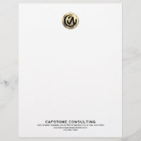 Anpassade Letterhead för Professionell firmor