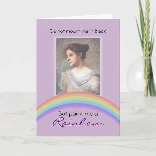 Anpassade (levande) - funktionellt fotokort kort (Framsida)