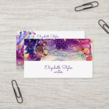 Anpassade Lila Galaxy Alkohol Bläck