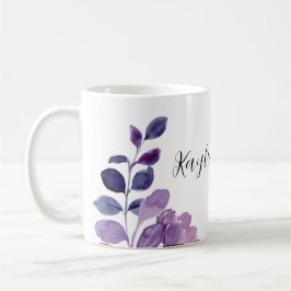 Anpassade Lilac-Blommigt Kaffemugg