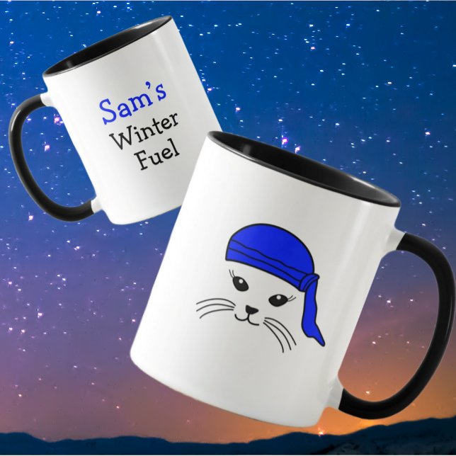 Anpassade Little Cat Biker Mugg (Skapare uppladdad)