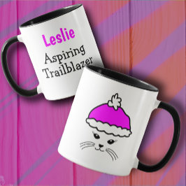 Anpassade Little Cat Trailblazer Mugg