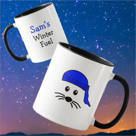 Anpassade Little Mouse Biker Mugg