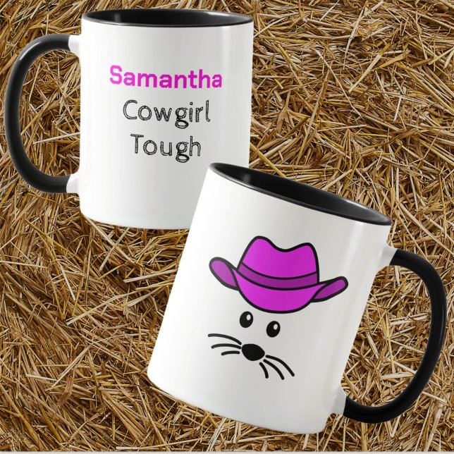 Anpassade Little Mouse Cowgirl Mugg (Skapare uppladdad)