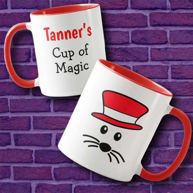 Anpassade Little Mouse Snö Man Hat Mugg (Skapare uppladdad)