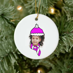 Anpassade Little Trailblazer Photo Booth Julgransprydnad Keramik