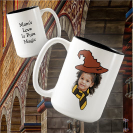 Anpassade Little Wizard Photo Booth Two-Tone Co Två-Tonad Mugg