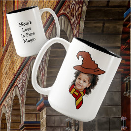 Anpassade Little Wizard Photo Booth Two-Tone Co Två-Tonad Mugg