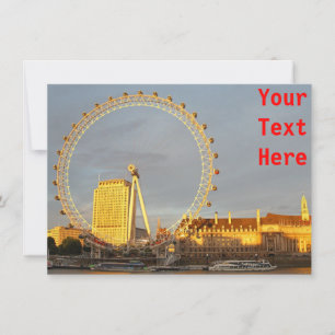 Anpassade London Öga-kort