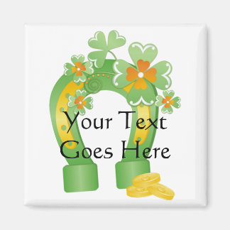 Anpassade Lucky Horseshoe Magnet