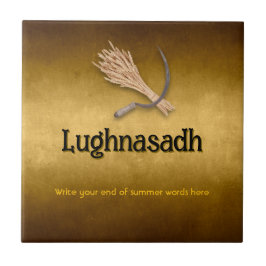 Anpassade Lughnasadh Ceramic Tile Kakelplatta