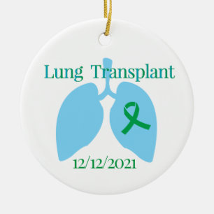 Anpassade Lung Transplant Ornament