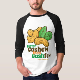 Anpassade Lycklig Cashew Day T Shirt
