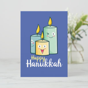 Anpassade Lycklig Hanukkah Inbjudningar