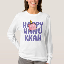 Anpassade Lycklig Hanukkah T Shirt
