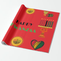Anpassade Lycklig Kwanzaa