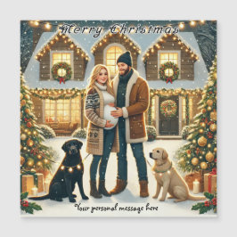 Anpassade Magnet-julkort