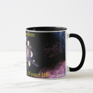 Anpassade månfaser andlig kaffemugg