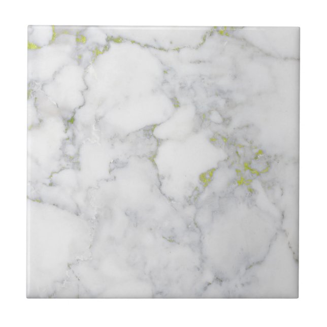 Anpassade Marble Tile med Golden Veins Kakelplatta (Framsidan)