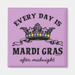 Anpassade Mardi Gras Magnet